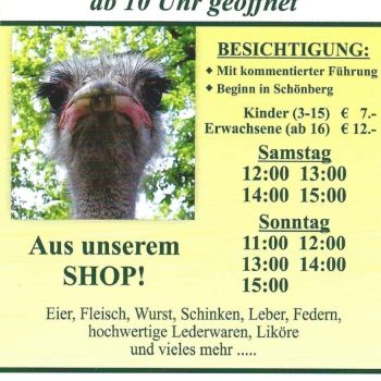 Ostern 2026 Straußenland